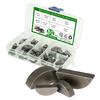 Strong Woodruff Key Assortment 80Pcs Resistant Machine Component Key Easy to Carry for Rotating Shafts & Gears