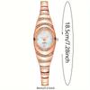 Damenuhren Luxusmode Damenuhr s Damen-Quarzuhren klassisch Gold minimalistisch Damen Roségold