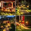 Solar Tungsten Lawn Lamp,LED Outdoor Ambient Lighting, Suitable for Courtyard, Garden, Villa, Driveway, and Festive Party Atmosphere Decoration