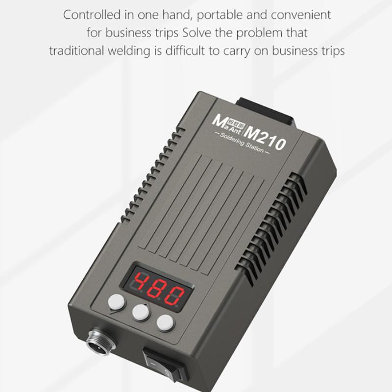 M210 Precision Portable Welding Station Small Smart Soldering Station Mobile Phone PCB IC Repair Welding Tools