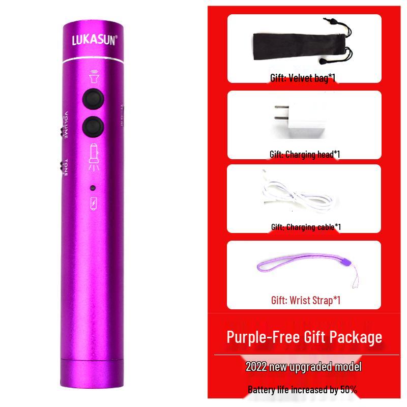 Rechargeable Electronic Whistle for Sports, Pet Training, Traffic Control, and Outdoor Survival