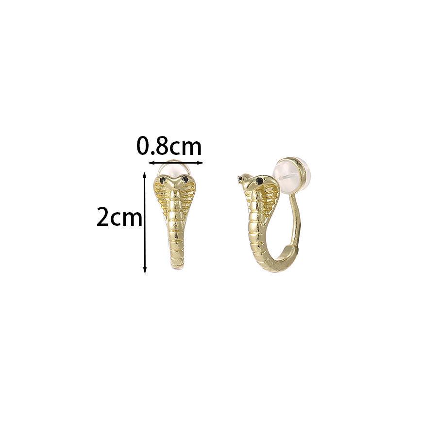 Delicate Ear Loops for Silicone Animal Earrings Without Piercing Ear Clips