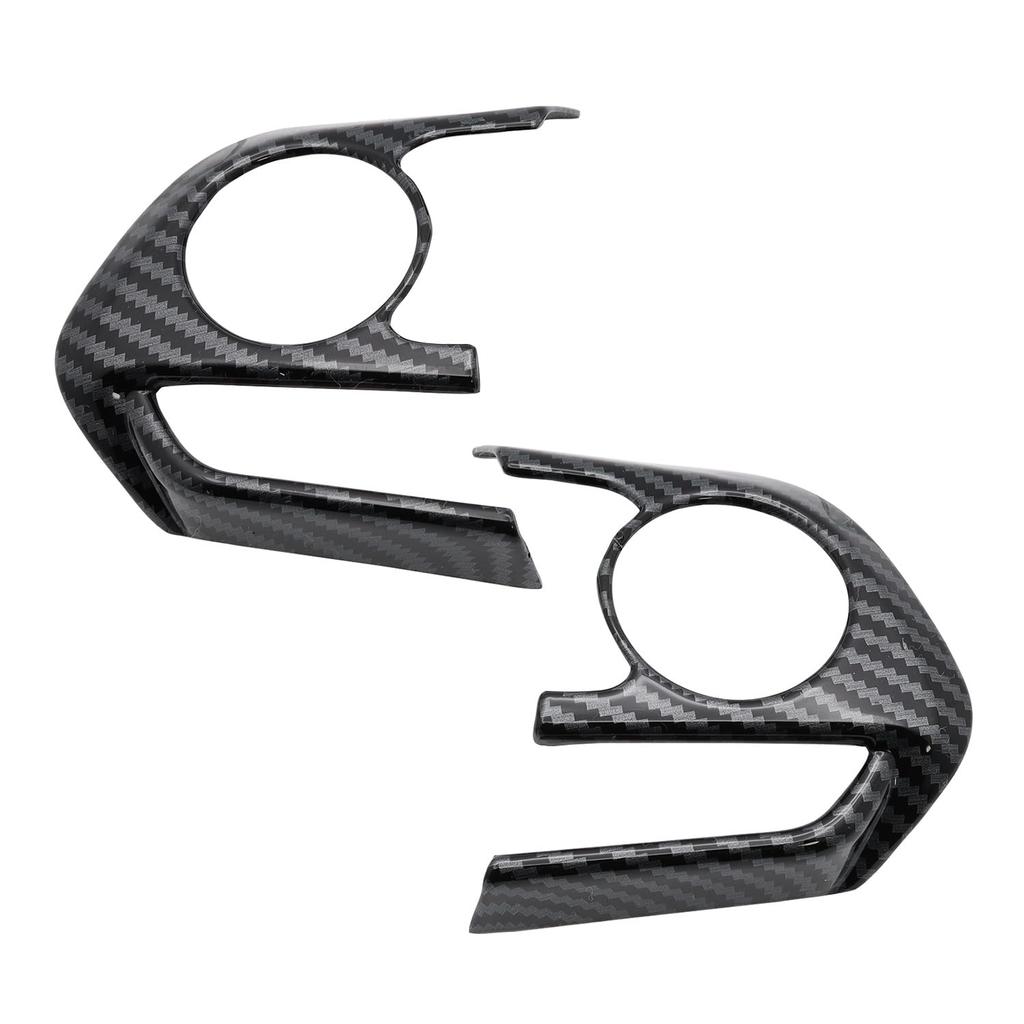 Fabulous-do Steering Switch Cover, Harrier 80 Series, Corolla Sport, Crown, Camry, Panel, Steering Cover, Accessory, Carbon Tone