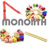 M0N0liTH Taiko Drum, Japanese Small Drum, Musical Instrument for Practice, Parties, Cheering, Banquets, Karaoke, Events, Authentic Sound (Outlet,