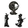 Sexy Witch Figurine Gothic Witch Ornament Desktop Decorative Witch Sculpture