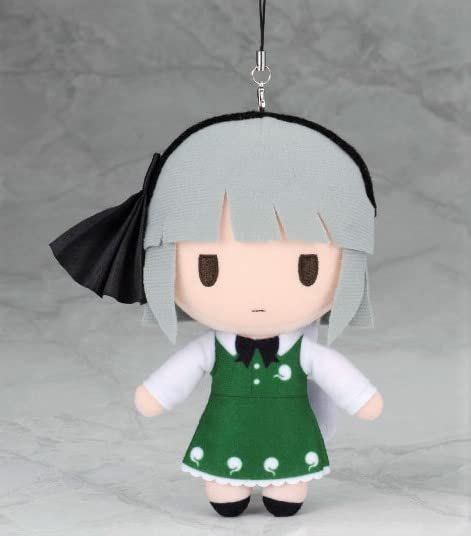 

Touhou Youmu Mini Plush Toy Gift Official Merchandise with Strap and Safety Pin
