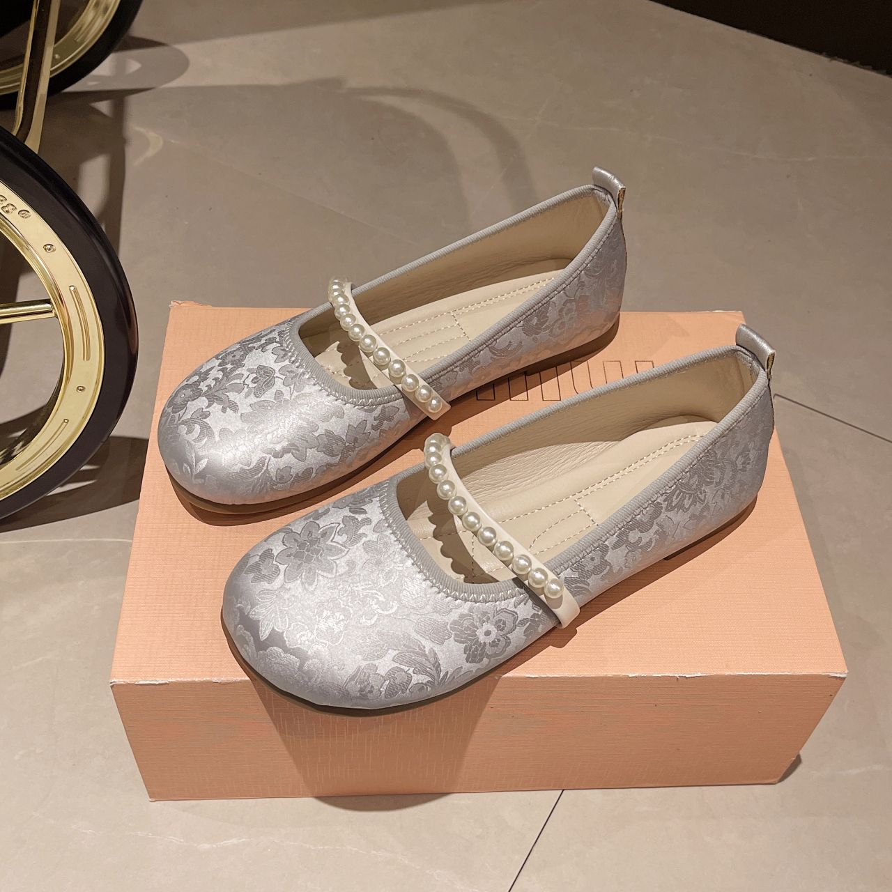 

Модные слипоны с круглым носком, женские балетки Мэри Джейн, тренд, высокое качество, модный корейский стиль, социальная повседневная женская обувь 35