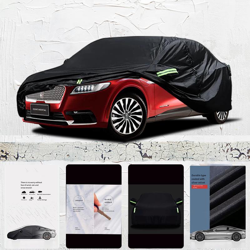 For Lincoln Mark e Anti-UV Sun Shade Rain Snow Resistant Dustproof Black cover Car umbrella Full Car Cover Outdoor Protection
