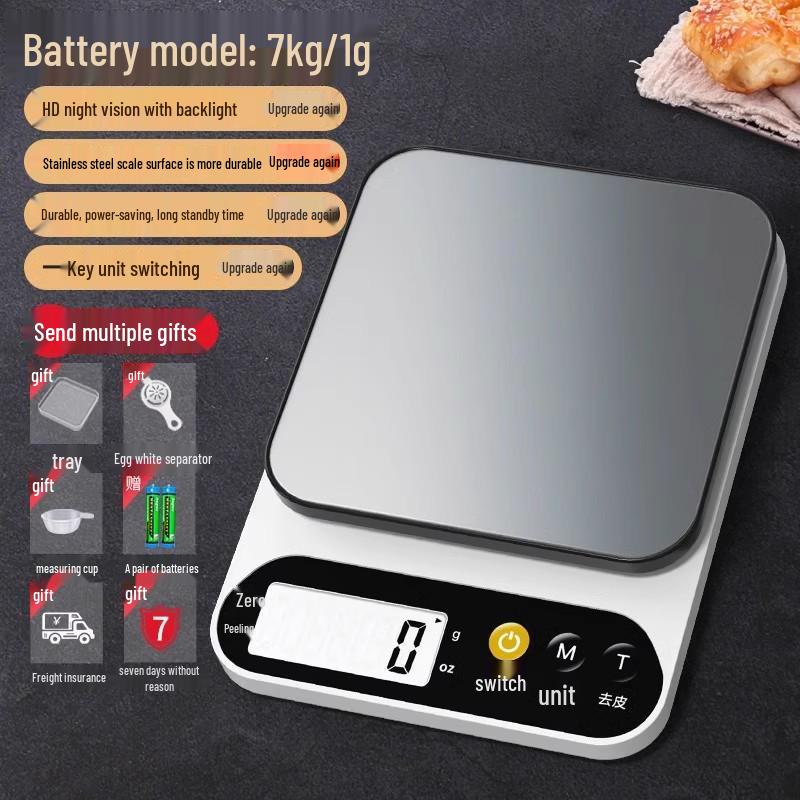 High Precision Kitchen Electronic Scale for Baking and Food Weighing