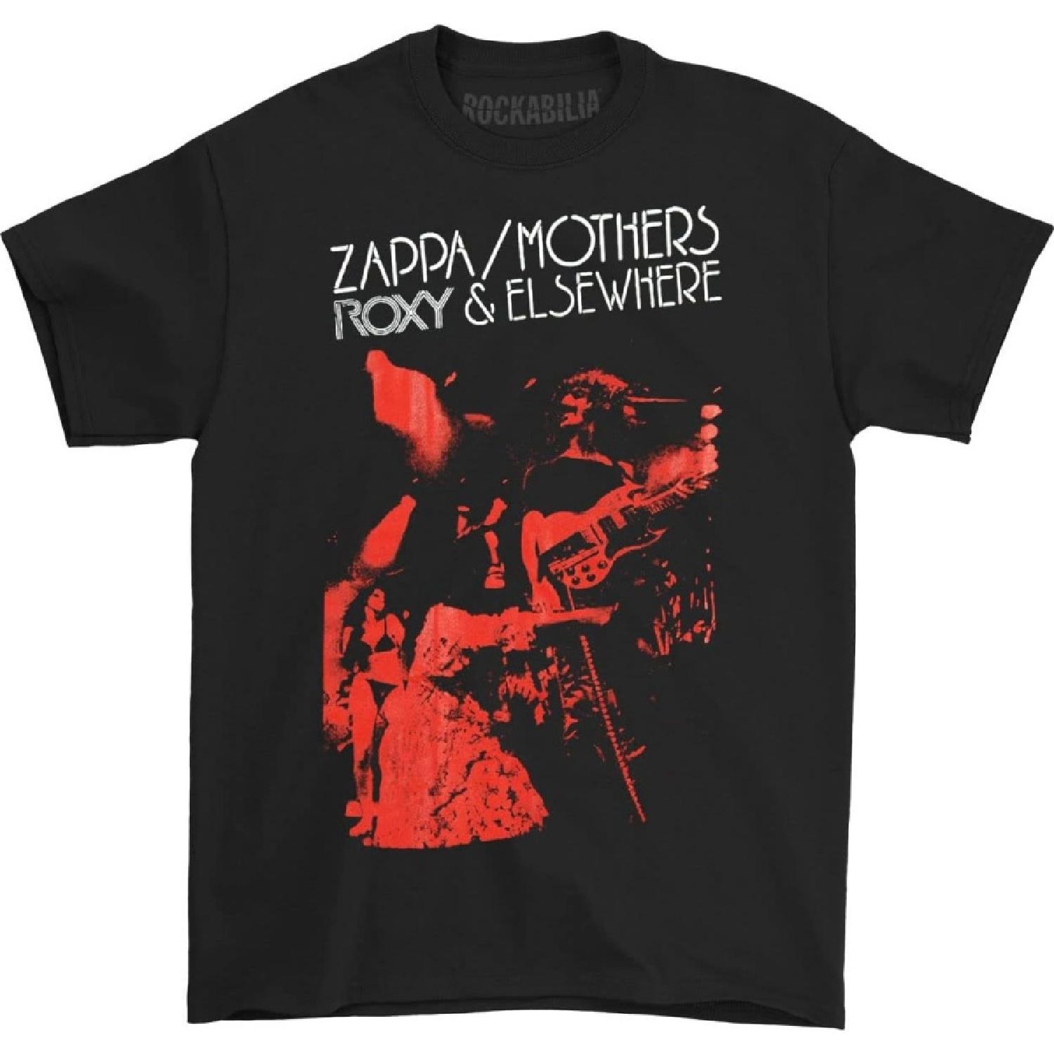 Мужская футболка Frank Zappa Roxy & Elsewhere Черная S разноцветный