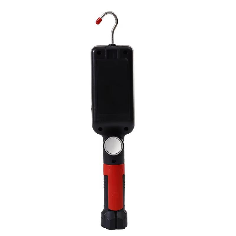 1PCS Work Light Portable Lamp Hook Magnet Camping Lamp High Low COB USB Rechargeable 18650 Flashlight Torch Work Waterproof