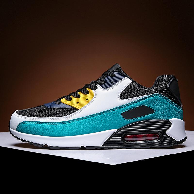 Spring and Autumn New Sports Little White Shoes Light, Breathable and Comfortable Men's Couples Trend Air Cushion Men's Shoes
