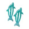 1 Pair Side Hair Clips Hairgrip Headdress for Daily Wearing Dolphin Headwear for Girl Barrettes Hairpin Hair Accessory