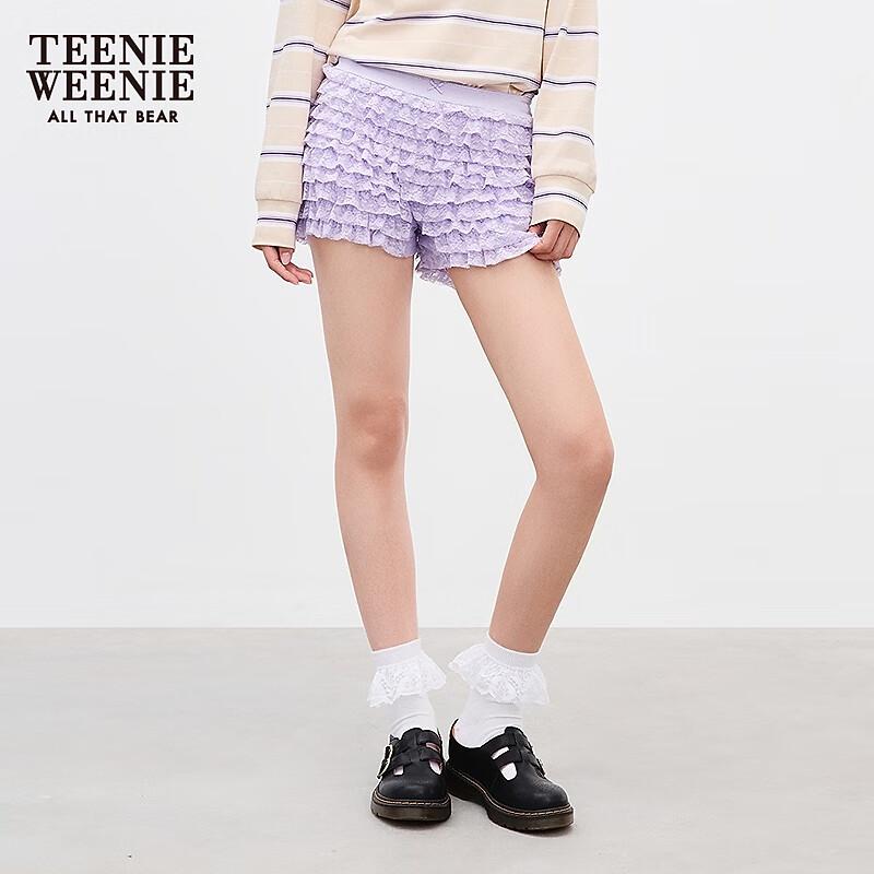 Женские милые шорты Teenie Weeniebearnova с кружевными оборками S
