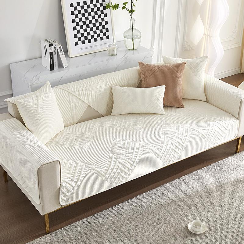 Sofa Cushion Four Seasons Universal Non-Slip Cushion Nordic Simple Sofa Cover All-Inclusive Universal Cover Cover Back Cushion Cover Towel