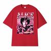 Alice Cullen Team Vampire Movie Graphic 2026 Tshirts Men Women Summer Vintage High Street T Shirt 100 Cotton Oversized Tshirt