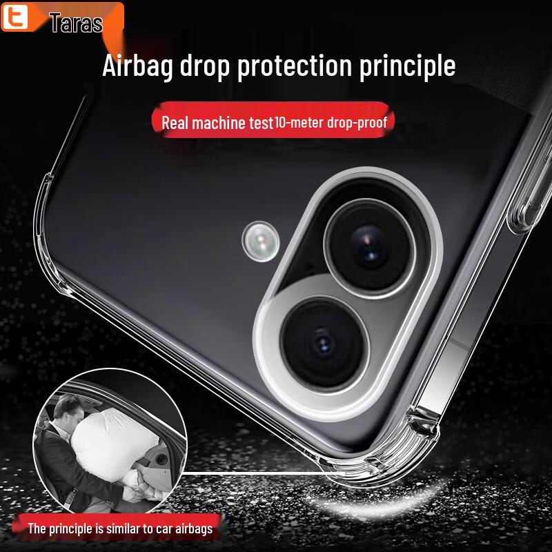Talas Transparent Airbag Protective Case for iPhone 17/18