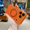360 Rotating Magnetic Kickstand Leather Case for iPhone 17 Pro Max 16 15 Plus Shockproof for Magsafe Camera Protection Cover