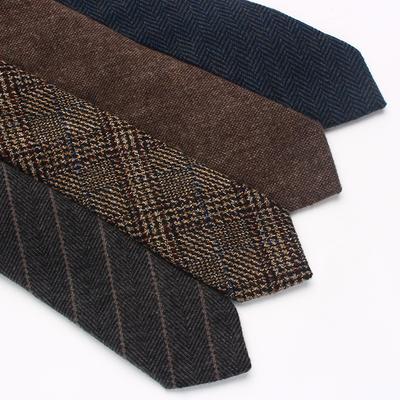 Business Dress Wool Jacquard 6Cm Men'S Tie Groom Best Man Suit Accessories Tie