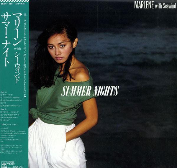 LP Record MARLENE SEAWIND Summer Nights 28AH1455 CBS SONY 1982 Japan Jazz Used