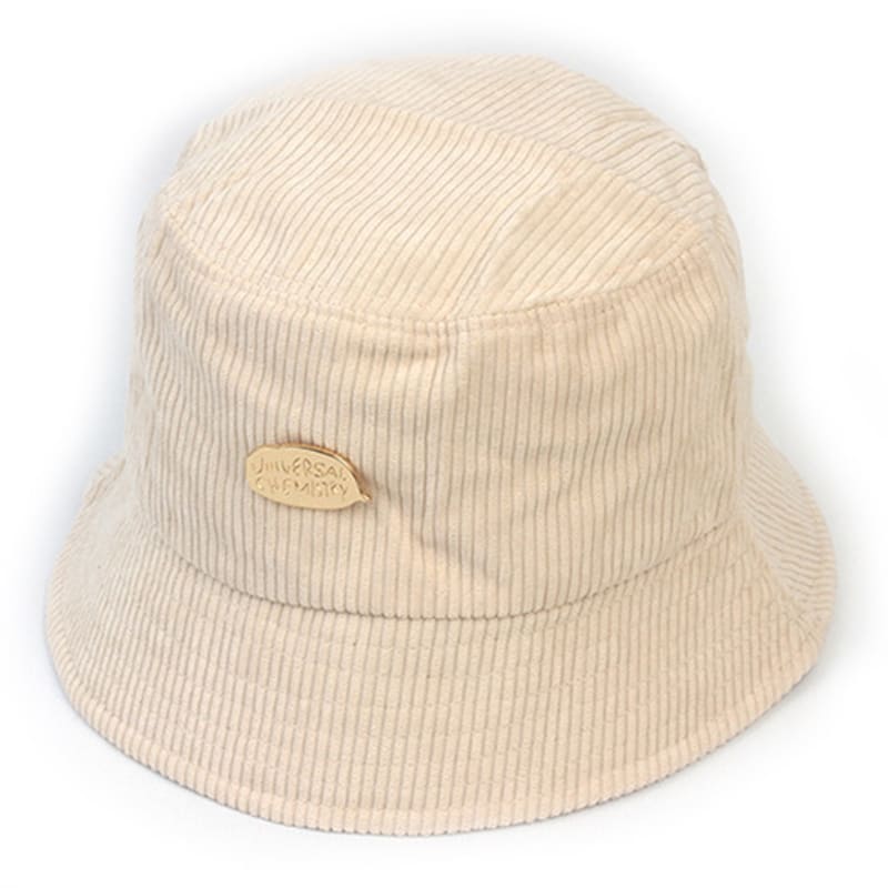 

Universal chemistry Corduroy Bubble Ivory Bucket Hat FREE