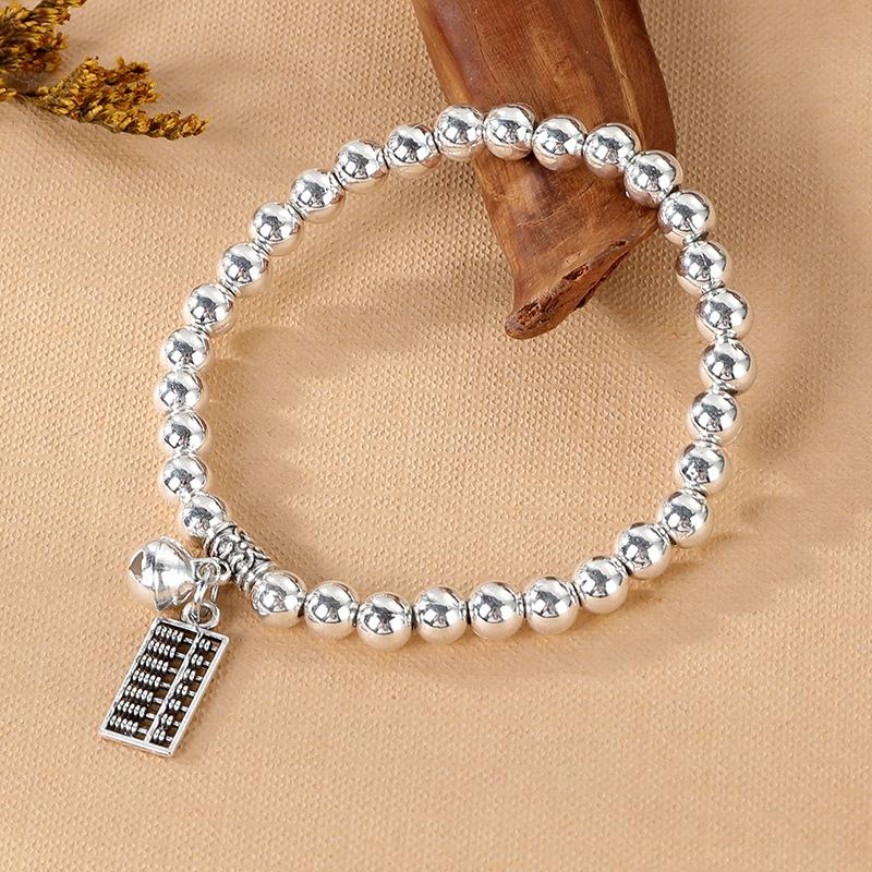 Imitation silver bracelet bracelet electroplating imitation silver handmade Miao bracelet scenic retro turquoise jewelry women