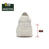Men Cow Leather Thick Sole 5cm Hidden Elevator Shoes Anti-Collision Soft Comfortable Casual Lift Shoes Height Increase Sneakers