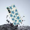 For Samsung Galaxy A36 5G Case Blue Turtle Pattern Printing Straight Edge TPU Phone Back Cover