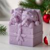 Christmas Gift Box Silicone Moulds Scented Candle Molds Castings Molds Epoxy Resin Molds Plasters Molds Ornament Molds