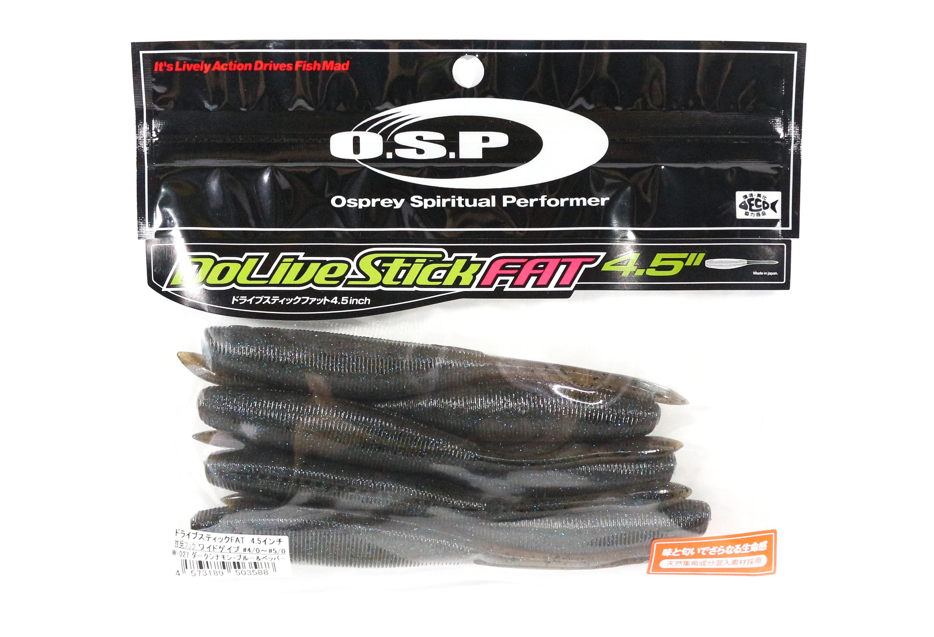 

Мягкая приманка OSP Dolive Stick Fat 4,5 дюйма W-027 (3588)