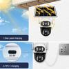 V380Pro Dual-Lens 4G Solar HD Outdoor Camera