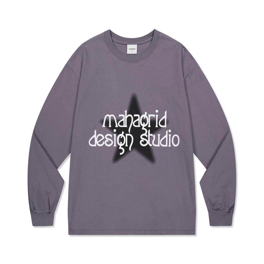 

ФУТБОЛКА MAHAGRID DIM STAR LS PURPLEMG2DSMT550A