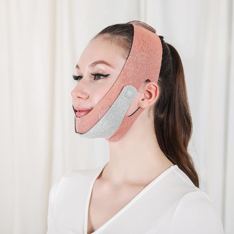 Seeyouth Graphene Face-Slimming Mask: Elastic V-Shape Breathable Jaw Bandage for Sleep