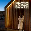 Photo Booth Neon Sign, Dimmable Sign Led Light Led Light for Photography Bedroom Wedding Engagement Party Reception Gifts