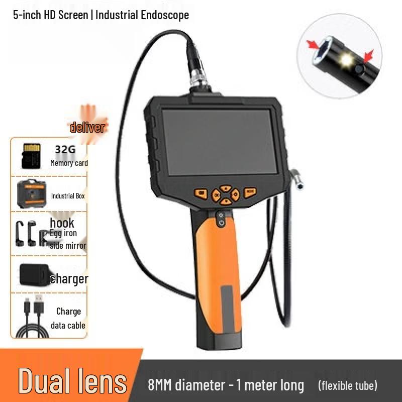 

Dual-Lens Industrial Borescope