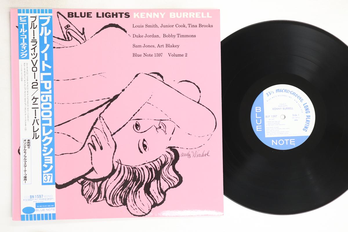 

LP Record KENNY BURRELL - Blue Lights, Vol. 2 BN1597,BLP1597 BLUE NOTE 1994 Japan Obi Jazz Used