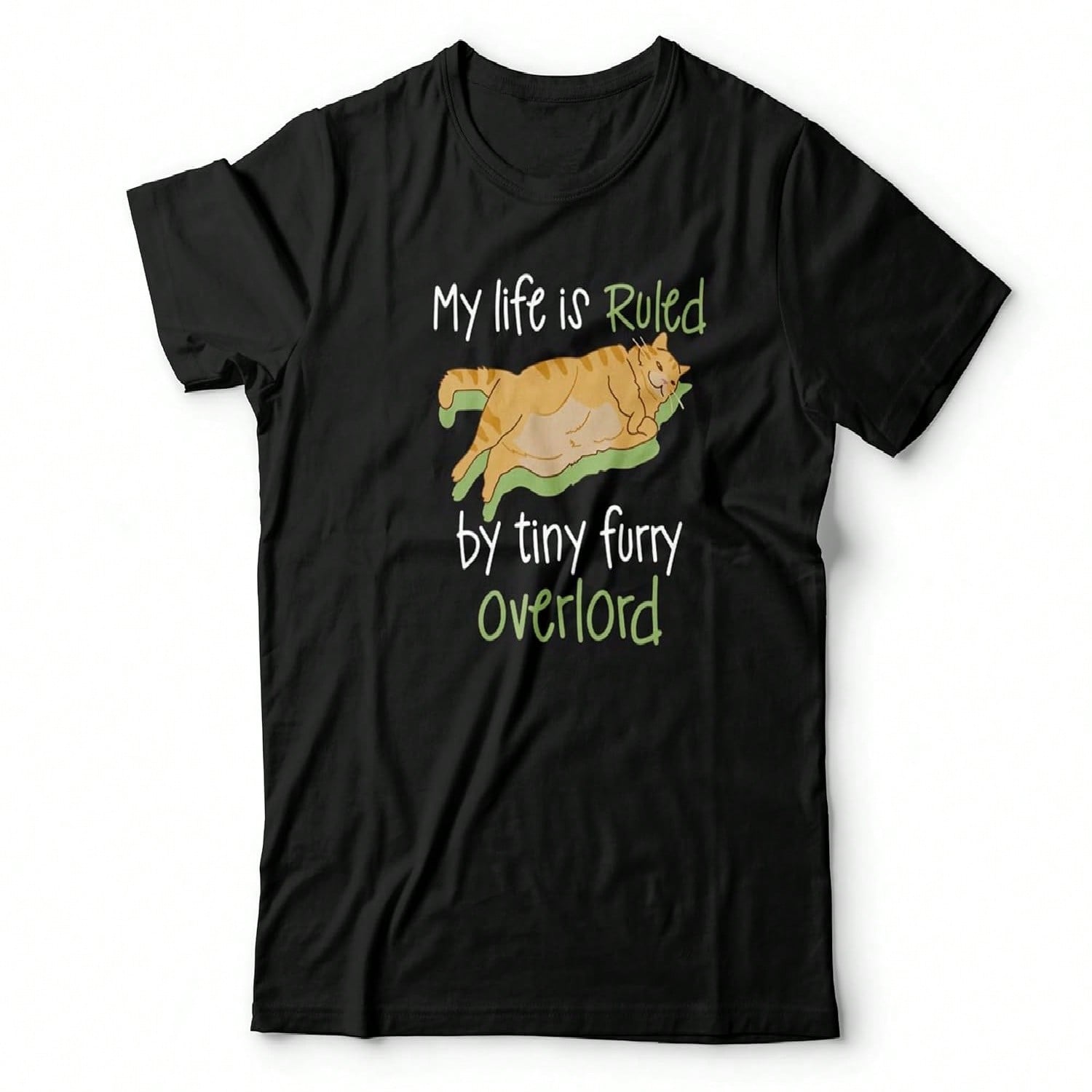 Cat Lover Cat Owner Funny Cat Rock Paper Scissors T-Shirt S