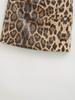 2025 Autumn Retro Leopard Print Sequin Low-Waist Hip-Hugging Short Skirt for Women