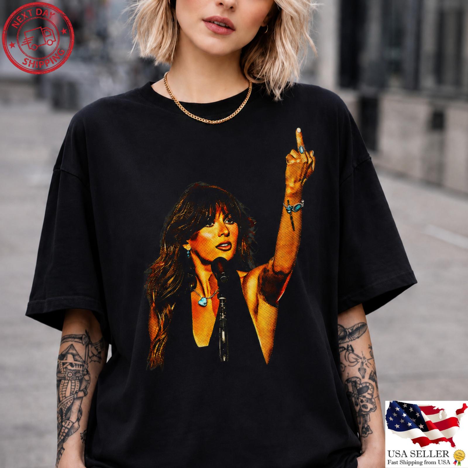 Ella Langley Middle Finger Shirt Funny Cowgirl Western Graphic Tee XL