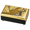 Maeju Lacquerware Korin Plum Blossom Artisan Jewelry Box with Music Box 7V-415