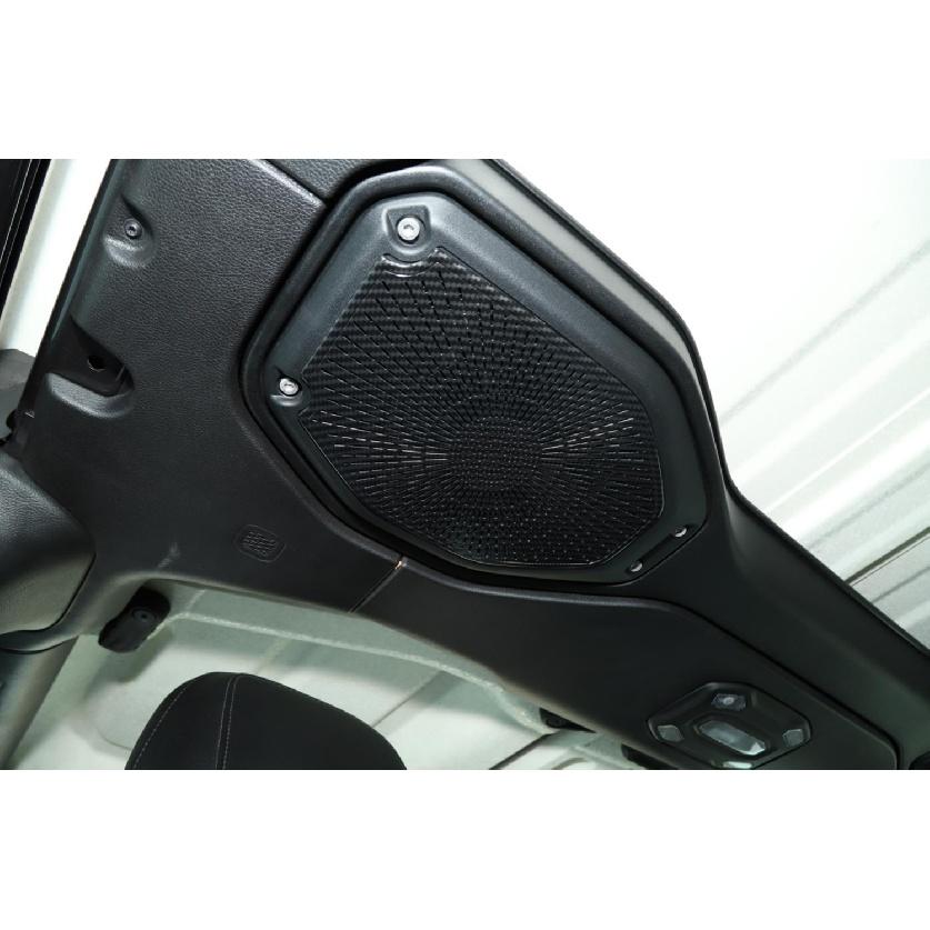 Car Roof Speaker Panel Decoration Cover Sticker for Jeep Wrangler JL Gladiator JT 2018    2022 Interior