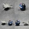 Film Top Gun Caccia Aereo da Guerra Casco Modello Giocattolo Miniatura Ornamenti da Tavolo Action Figure Regali per Bambini Collezionabile