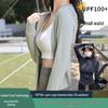Women's Slim UV-Protective Yoga Hoodie - Cool Touch, Breathable, and Lightweight