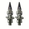 Set of 2 Universal License Plate Frame Bolts Suitable for Most Vehicles, Including Cars, Trucks, And Motorcycles.