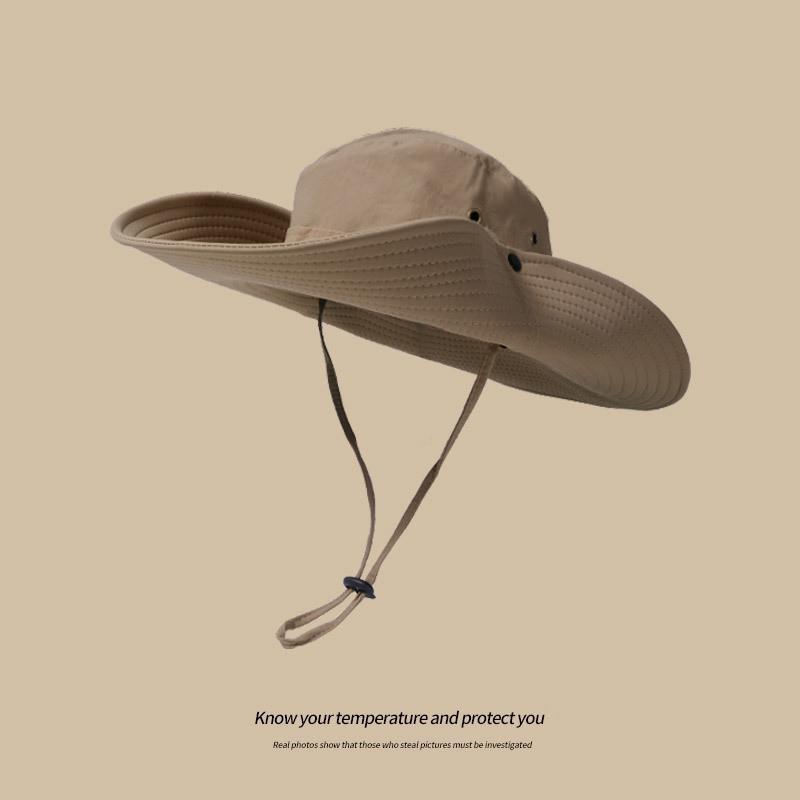 Versatile Western Fisherman Hat For Outdoor Activities With Wide Brim And Sun Protection