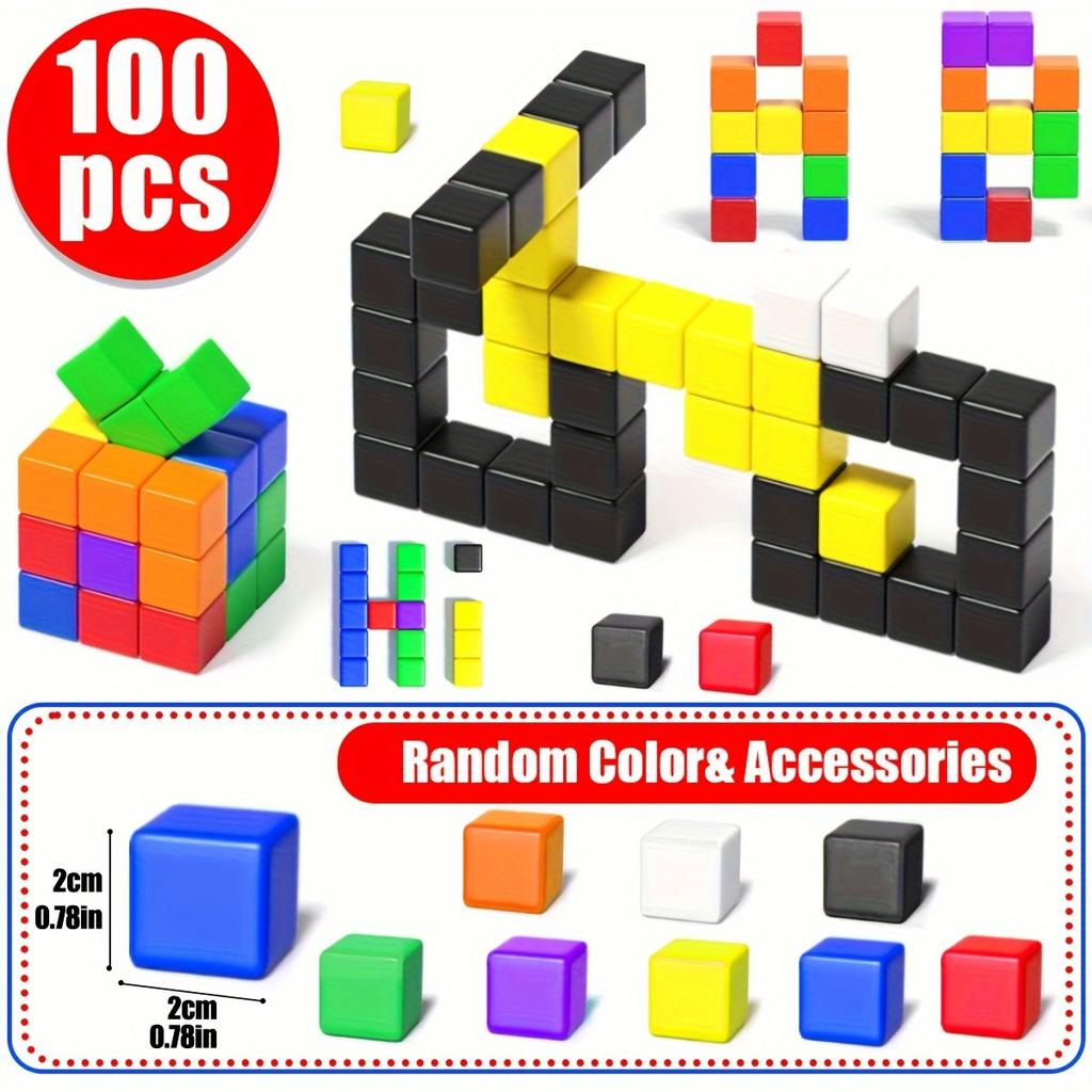 First-Class 48 Superior-Grade High-Standard 100Pcs Magnetic High-Standard Construction-Blocks 2Cm Premium-Quality Magnetic Top-Grade