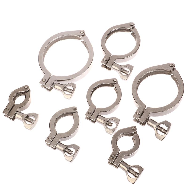 304 Precision Cast Sanitary Clamp Rostfritt stål Snabböppningsrör Clamp Snabbinstallation Clamp Set Snabbinstallation Clamp