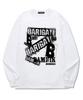 Baligeiteu Crack B # Long Sleeve (Bls028) White