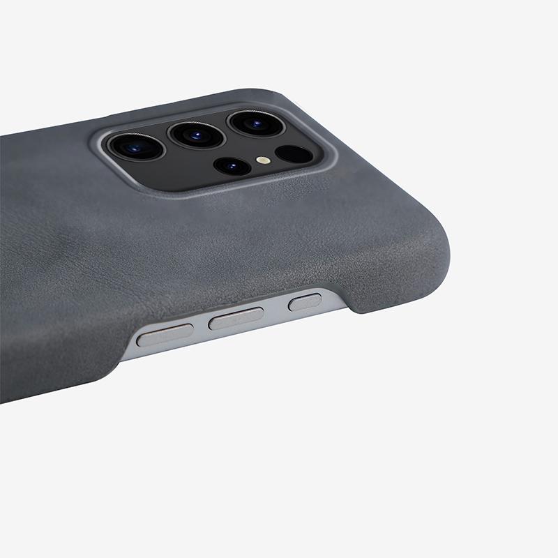 Bezrámečkový magnetický kryt z ovčí kůže pro Samsung S25 Ultra S24 Plus S23 S22 Ultra Odolný proti pádu Bezdrátové nabíjení Nárazuvzdorný kryt