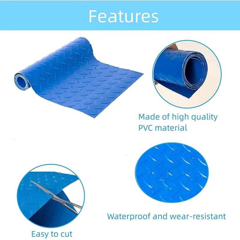 60x23cm Scară Piscină Covoraș Anti Alunecare Linii Rezistent la Uzură Crește Forța de Frecare Decorare Treaptă Previne Căderile Tăiere Liberă